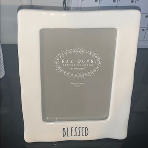 Rae Dunn picture frame NEW 5x7